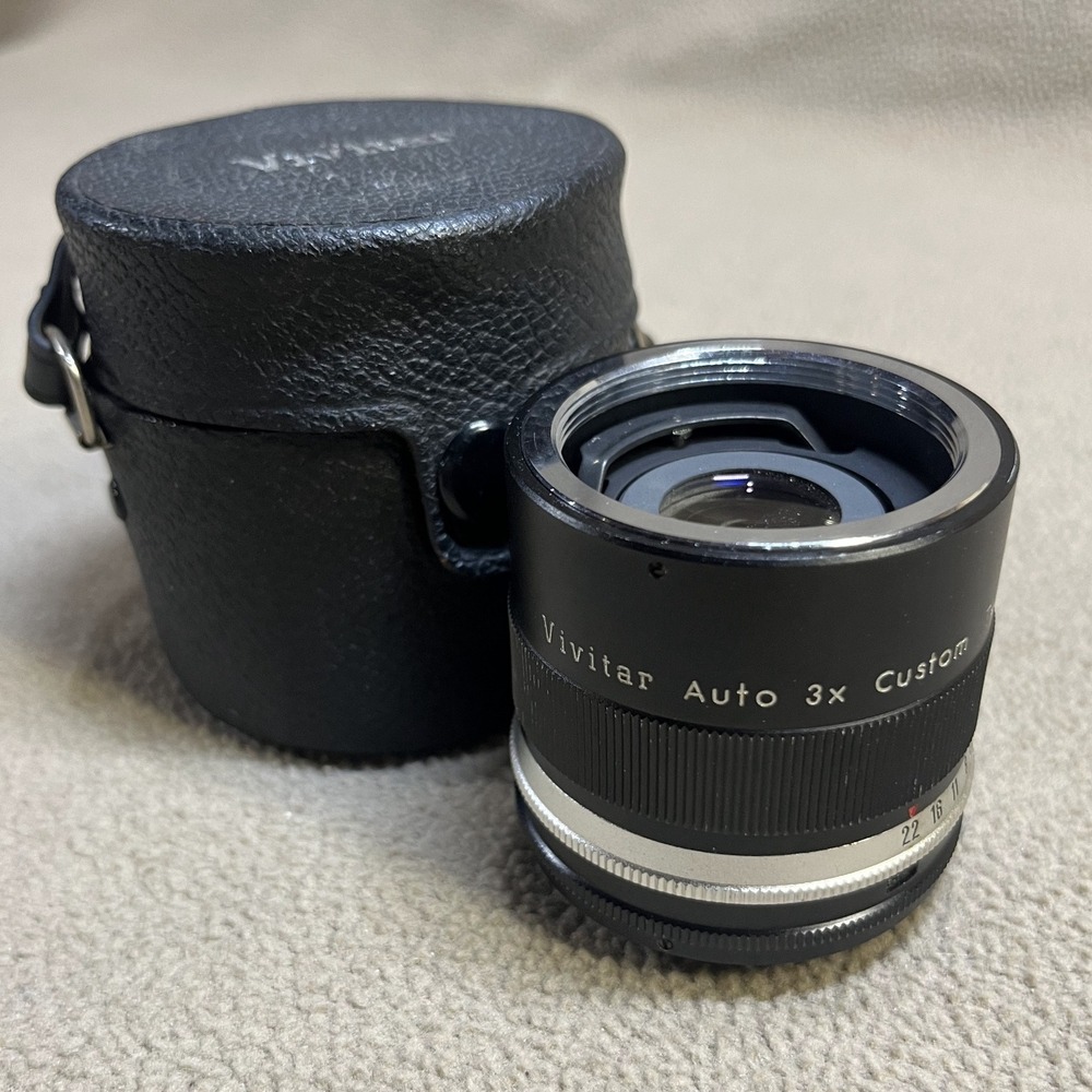 Vivitar Auto 3x‎ Custom Tele Converter Model 3X-1 Teleconverter Lens